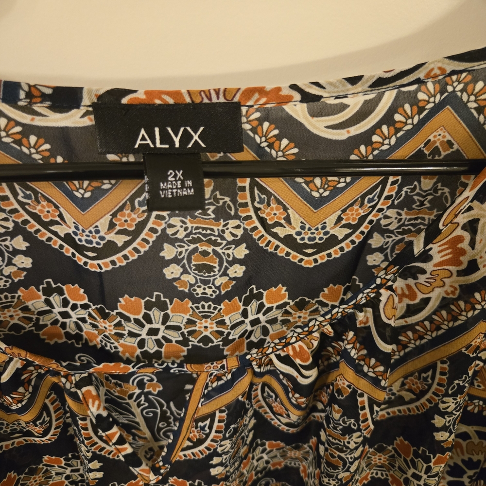 Alyx Multicolor Patterned Blouse